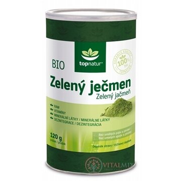 topnatur BIO ZELENÝ JAČMEŇ prášok 1x120 g obrázok