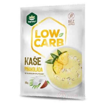 topnatur LOW CARB KAŠA Piňakoláda instantná zmes so sladidlom xylitol 1x50 g obrázok