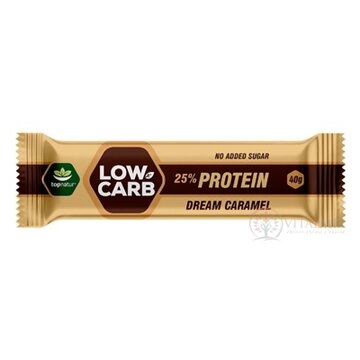 topnatur LOW CARB PROTEIN Karamel tyčinka 1x40 g obrázok