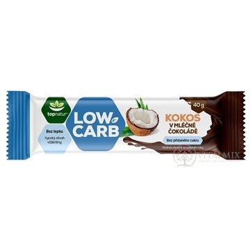 topnatur LOW CARB Tyčinka Kokos v čokoláde 1x40 g obrázok