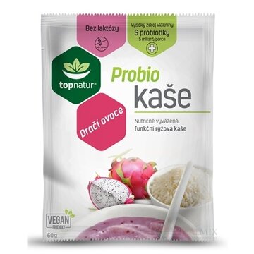 topnatur Probio KAŠA Dračie ovocie instantná ryžová kaša, vrecúška 25x60 g (1500 g) obrázok