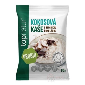 topnatur Probio KAŠA Kokos s belgickou čokoládou instantná ryžová kaša 1x60 g obrázok