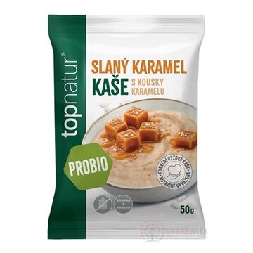 topnatur Probio KAŠA Slaný karamel instantná ryžová kaša 1x50 g obrázok