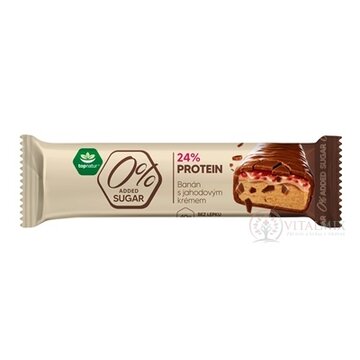 topnatur PROTEIN Banán s jahodovým krémom tyčinka 1x40 g obrázok