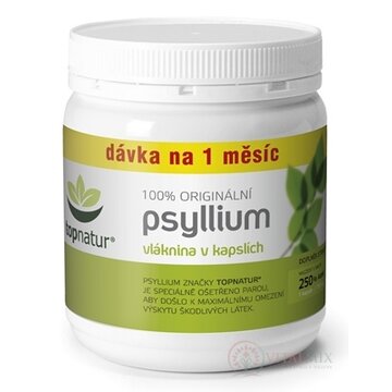 topnatur PSYLLIUM vláknina cps 1x250 ks obrázok