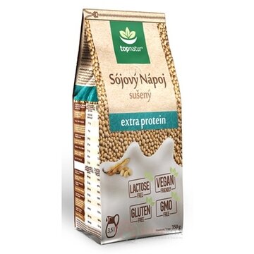 topnatur SÓJOVÝ NÁPOJ extra proteín sušený nápoj v prášku 1x350 g obrázok