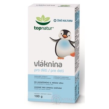 topnatur VLÁKNINA PRE DETI plv 1x100 g obrázok