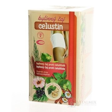 TOPVET CELUSTIN bylinný čaj proti celulitíde 20x1,5 g (30 g) obrázok