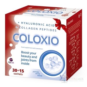 TOZAX Coloxio Vianočné balenie prášok vo vrecúškach (á 5 g) 30+15 zadarmo (45 ks) obrázok