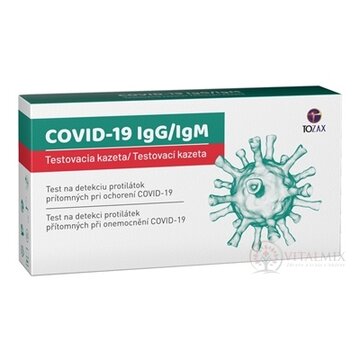 TOZAX Covid-19 IgG/IgM testovacia kazeta 1x1 set obrázok