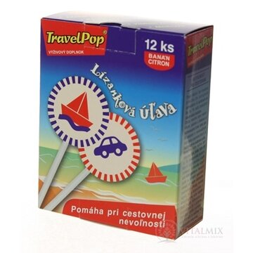 TravelPop lízanka pri cestovnej nevoľnosti 1x12 ks obrázok