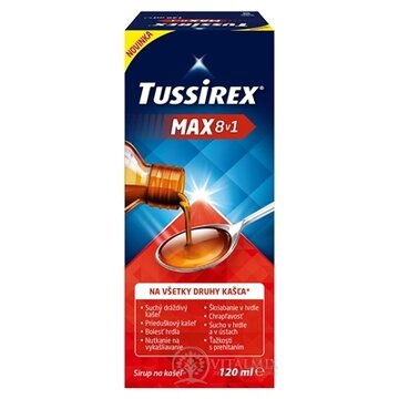 TUSSIREX MAX 8v1 sirup 1x120 ml obrázok