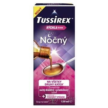 TUSSIREX Nočný sirup 1x120 ml obrázok