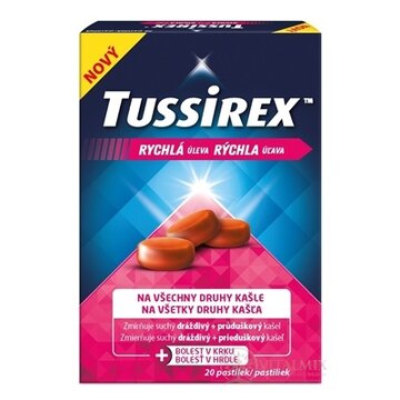 TUSSIREX pastilky 1x20 ks obrázok