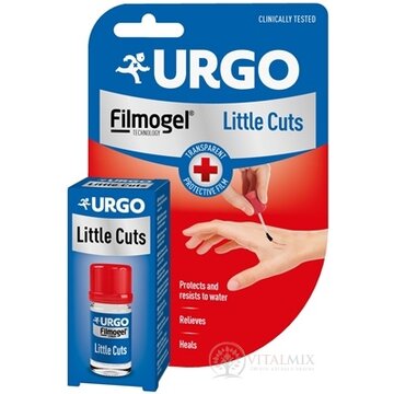 URGO FILMOGEL Drobné poranenia tekuté krytie, fľaštička s aplikátorom 1x3,25 ml obrázok