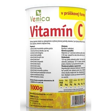 Vemica Vitamín C (dóza) prášok 1x1000 g obrázok