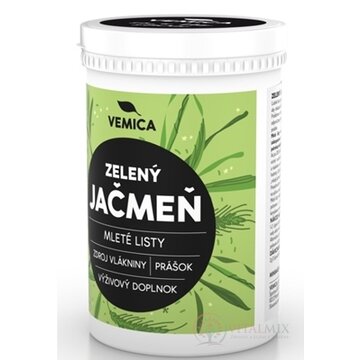 Vemica Zelený JAČMEŇ - mleté listy prášok 1x100 g obrázok