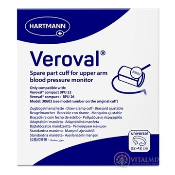 Veroval Adaptabilná manžeta (22 - 42 cm) pre ramenný tlakomer Veroval Compact / Veroval Compact + connect, 1x1 ks obrázok