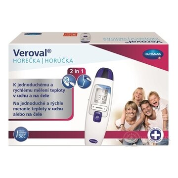 Veroval Dotykový infračervený teplomer (DUOSCAN) 1x1 ks obrázok