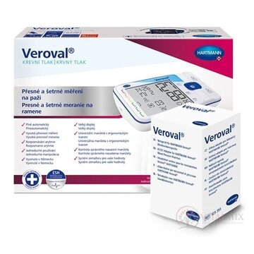 Veroval Tlakomer ramenný + adaptér digitálny plnoautomatický, s univerzálnou manžetou (22-42 cm) + adaptér, 1x1 set obrázok