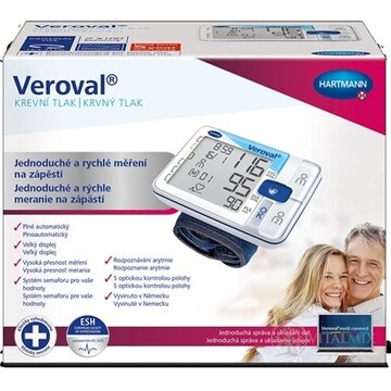 Veroval Tlakomer zápästný digitálny plnoautomatický BPM25, s príslušenstvom 1x1 ks obrázok