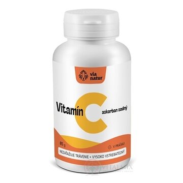 Via natur Vitamín C askorban sodný prášok 1x85 g obrázok