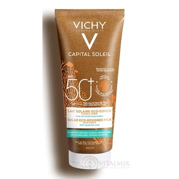 VICHY CAPITAL SOLEIL SOLAR ECO-DESIGN. MILK SPF50+ ochranné mlieko proti UV žiareniu 1x200 ml obrázok