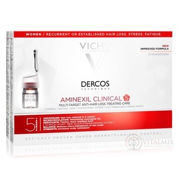 VICHY Dercos Aminexil Clinical 5 pre ženy (M9120400) 21x6 ml obrázok