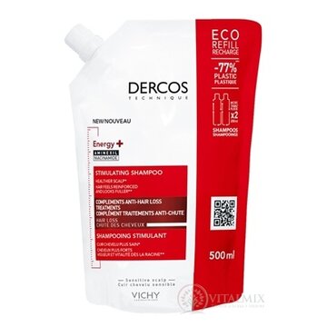 VICHY DERCOS ENERGY+ STIMULATING SHAMPOO stimulujúci šampón, náplň 1x500 ml obrázok