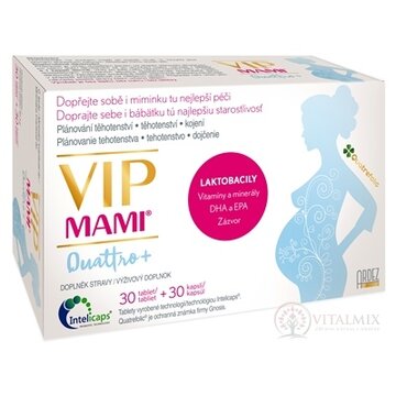 VIP MAMI Quattro+ (30 tbl + 30 cps), 1x1 set obrázok
