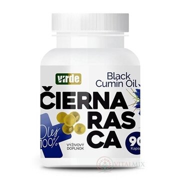 VIRDE ČIERNA RASCA OLEJ 100 % cps 1x90 ks obrázok