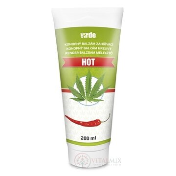 VIRDE KONOPNÝ BALZAM hrejivý HOT 1x200 ml obrázok
