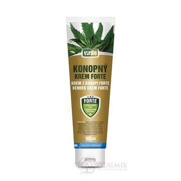 VIRDE KONOPNÝ KRÉM FORTE 1x100 ml obrázok