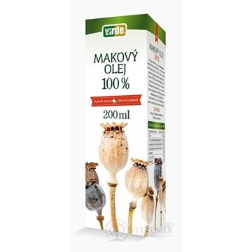 VIRDE MAKOVÝ OLEJ 100% 1x200 ml obrázok