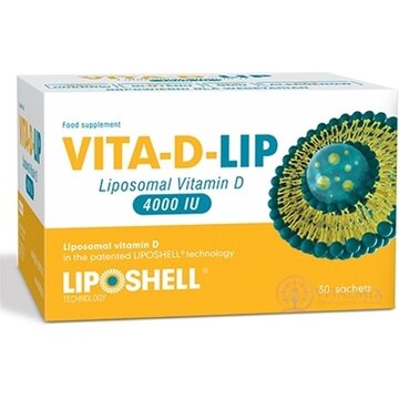 VITA-D-LIP Liposomal Vitamin D 4000 IU gél vo vrecúškach 1x30 ks obrázok