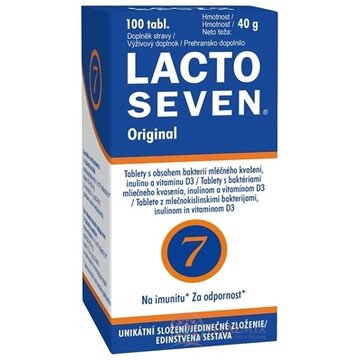 Vitabalans LACTOSEVEN tbl 1x100 ks obrázok