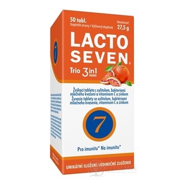 Vitabalans LACTOSEVEN Trio 3 in 1 tbl mnd 1x50 ks obrázok