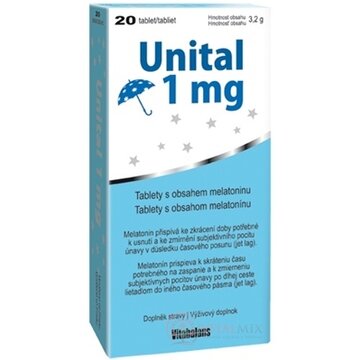 Vitabalans Unital 1 mg tbl 1x20 ks obrázok