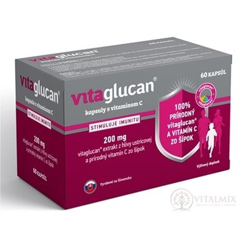 VITAGLUCAN s vitamínom C cps 1x60 ks obrázok