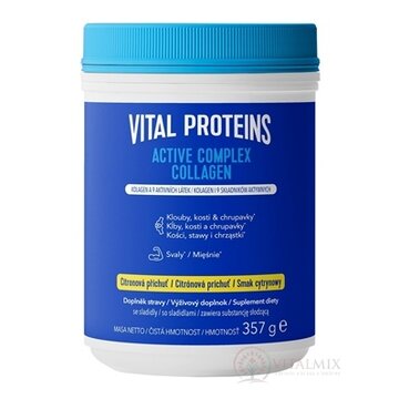 VITAL PROTEINS ACTIVE COLLAGEN COMPLEX prášok na prípravu nápoja, citrónová príchuť 1x357 g obrázok