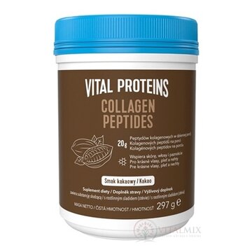 VITAL PROTEINS COLLAGEN PEPTIDES Kakao prášok na prípravu nápoja, príchuť kakao 1x297 g obrázok