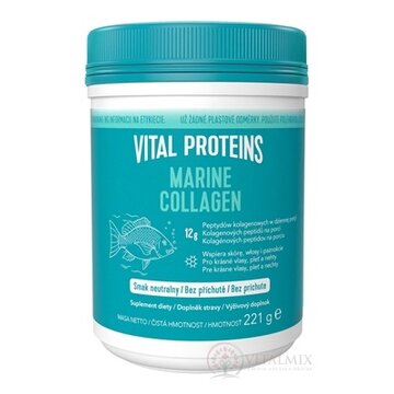 VITAL PROTEINS MARINE COLLAGEN prášok na prípravu nápoja, bez príchute (inov. 2024) 1x221 g obrázok