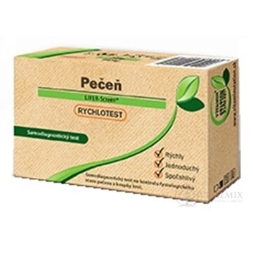 VITAMIN STATION Rýchlotest Pečeň samodiagnostický test z krvi, 1x1 set obrázok