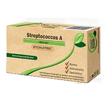 VITAMIN STATION Rýchlotest Streptococcus A samodiagnostický test z hrdla, 1x1 set obrázok
