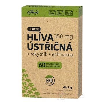 VITAR HLIVA USTRICOVÁ + rakytník + echinacea FORTE cps 1x60 ks obrázok