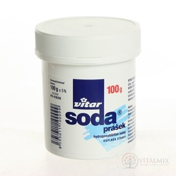 VITAR sóda prášok hydrogénuhličitan sodný 1x100 g obrázok