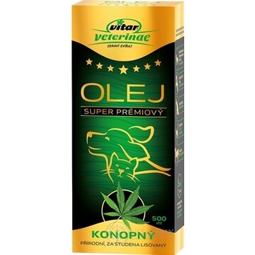 VITAR Veterinae KONOPNÝ OLEJ 1x500 ml obrázok