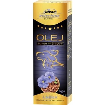 VITAR Veterinae ĽANOVÝ OLEJ 1x1000 ml obrázok