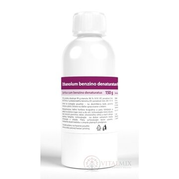 VULM Ethanolum benzino denaturatum Ph.Eur. (Spiritus cum benzino denaturatus) 1x150 g obrázok