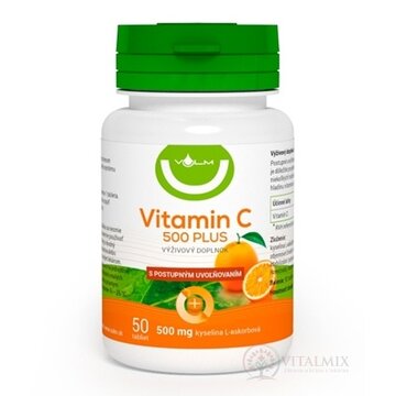 VULM Vitamin C 500 PLUS tbl 1x50 ks obrázok